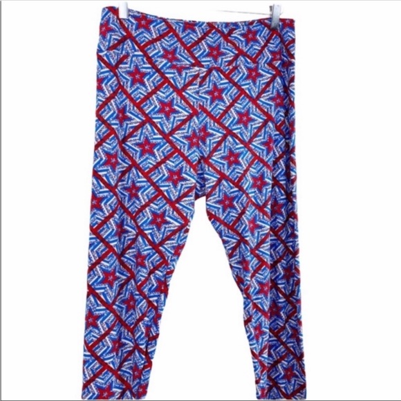 LULAROE star leggings pants TC - Picture 3 of 7